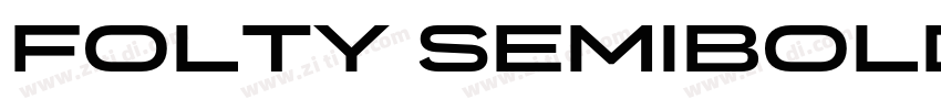 Folty SemiBold字体转换 Folty SemiBold字体转换